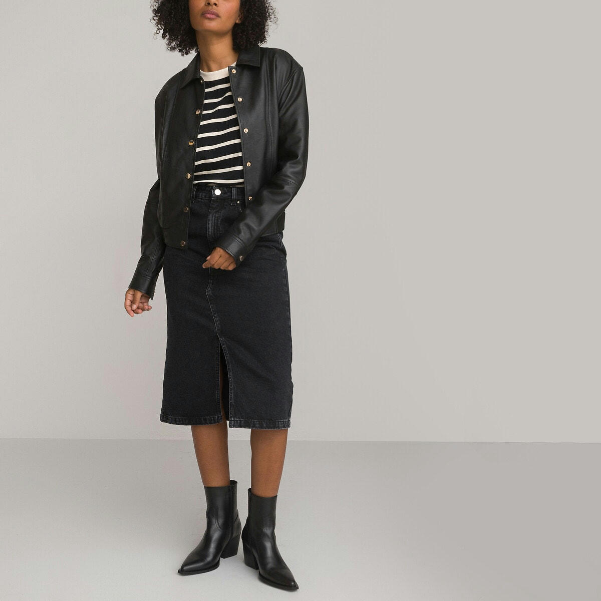 Blouson en cuir