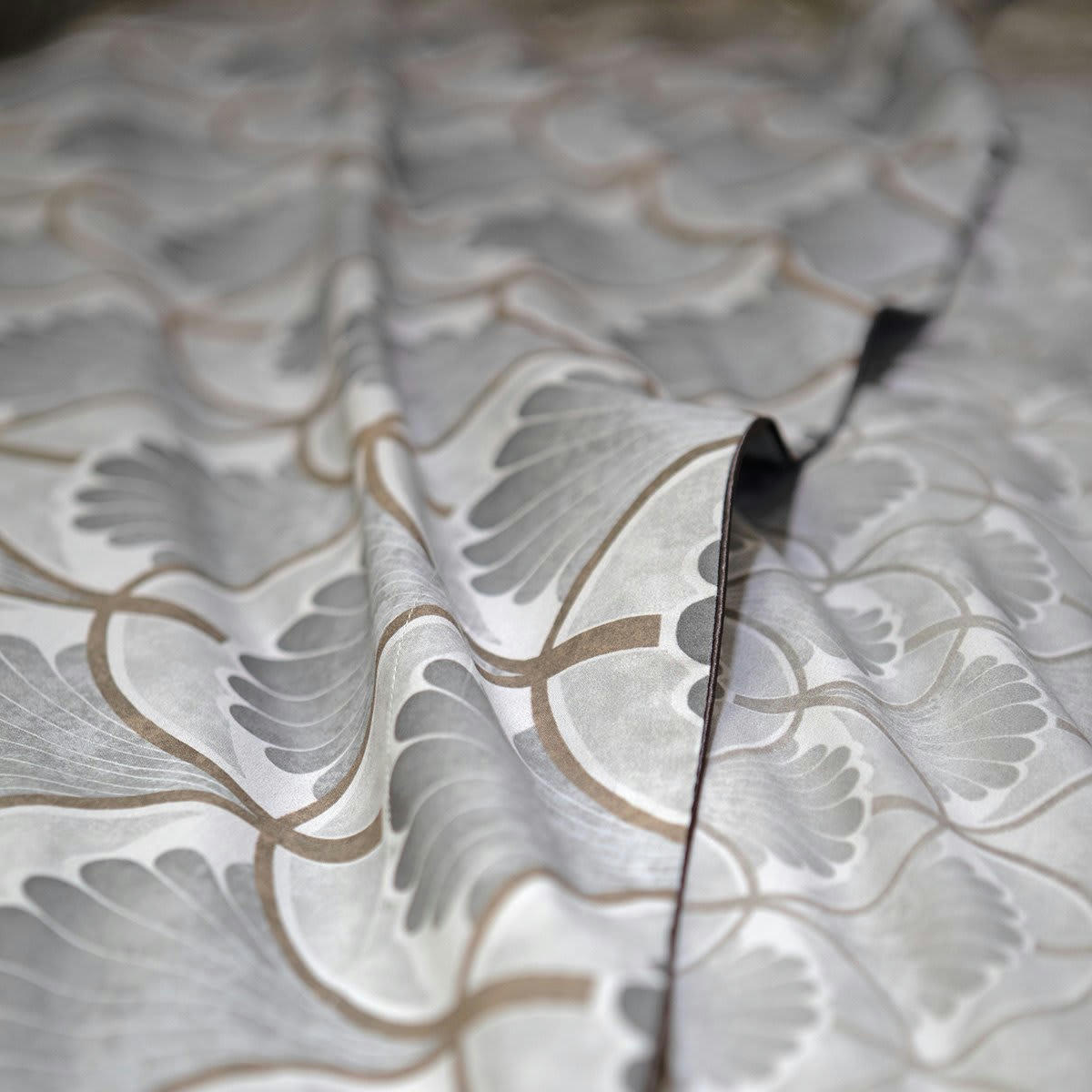 ARCHIVE - Drap plat percale gris foncé 240x295 cm