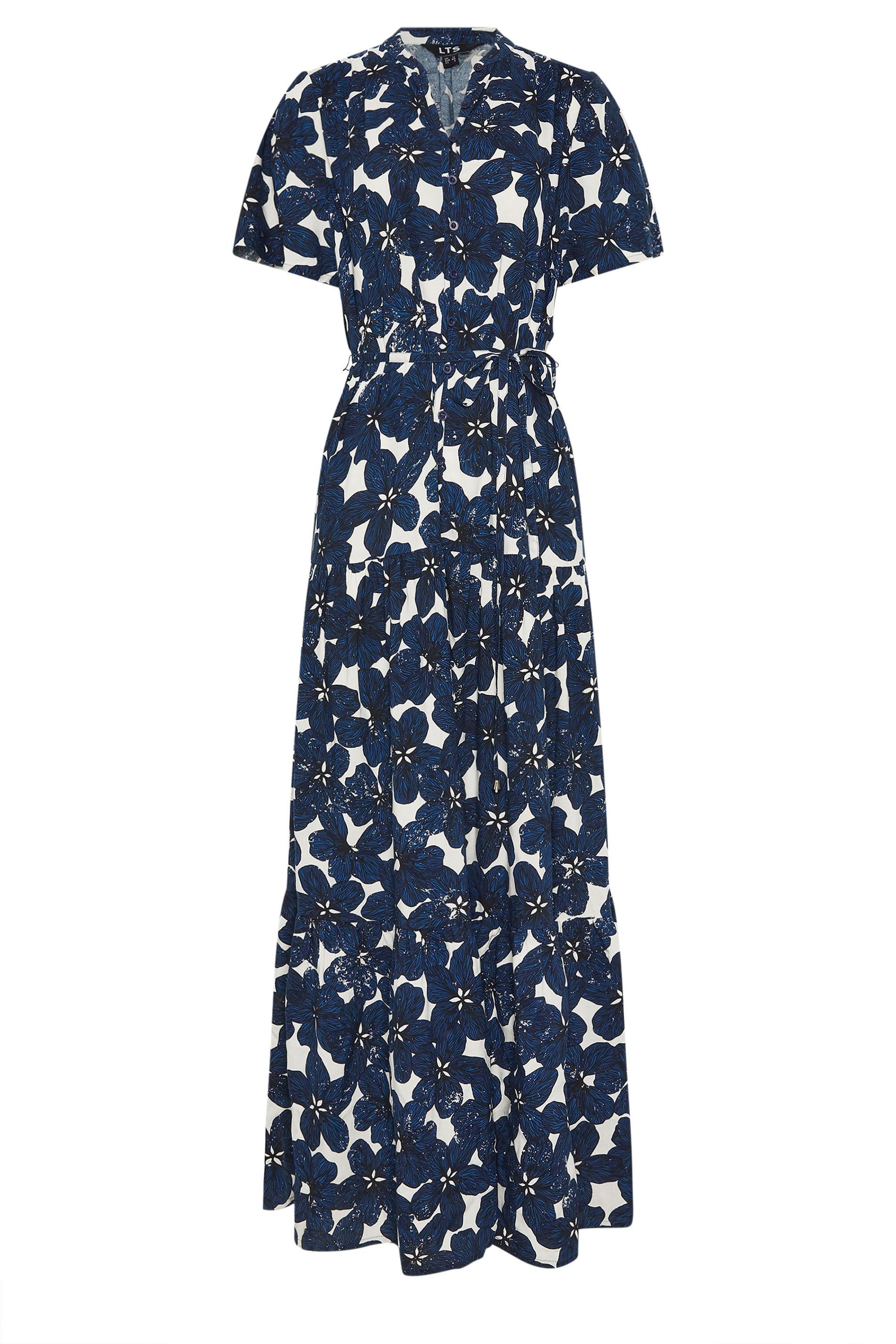 Long Tall Sally Tall Floral Tie Waist Maxi Dress