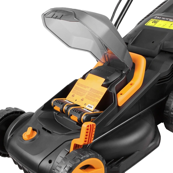 Akku-Rasenmäher »WG779E.1«, 40 V, 4 Ah, Schnittbreite: 34 cm, mit Akku