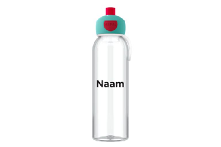 Ontwerp je eigen waterfles pop-up Campus - ronddruk