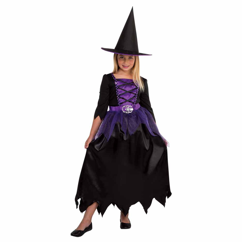 Déguisement enfant Halloween sorcière 11/14 ans