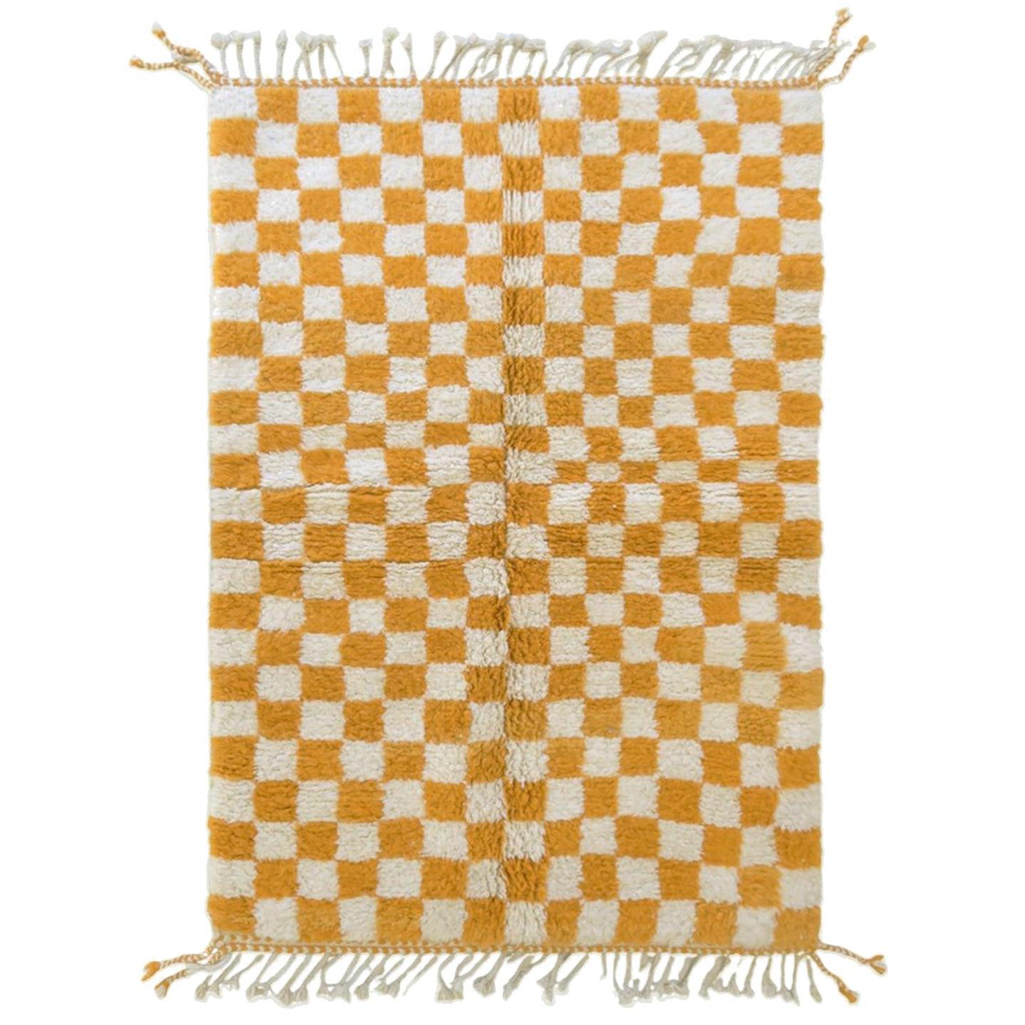 AFK Living vloerkleed Berber - handgemaakt - Wol - 140 cm x 200 cm