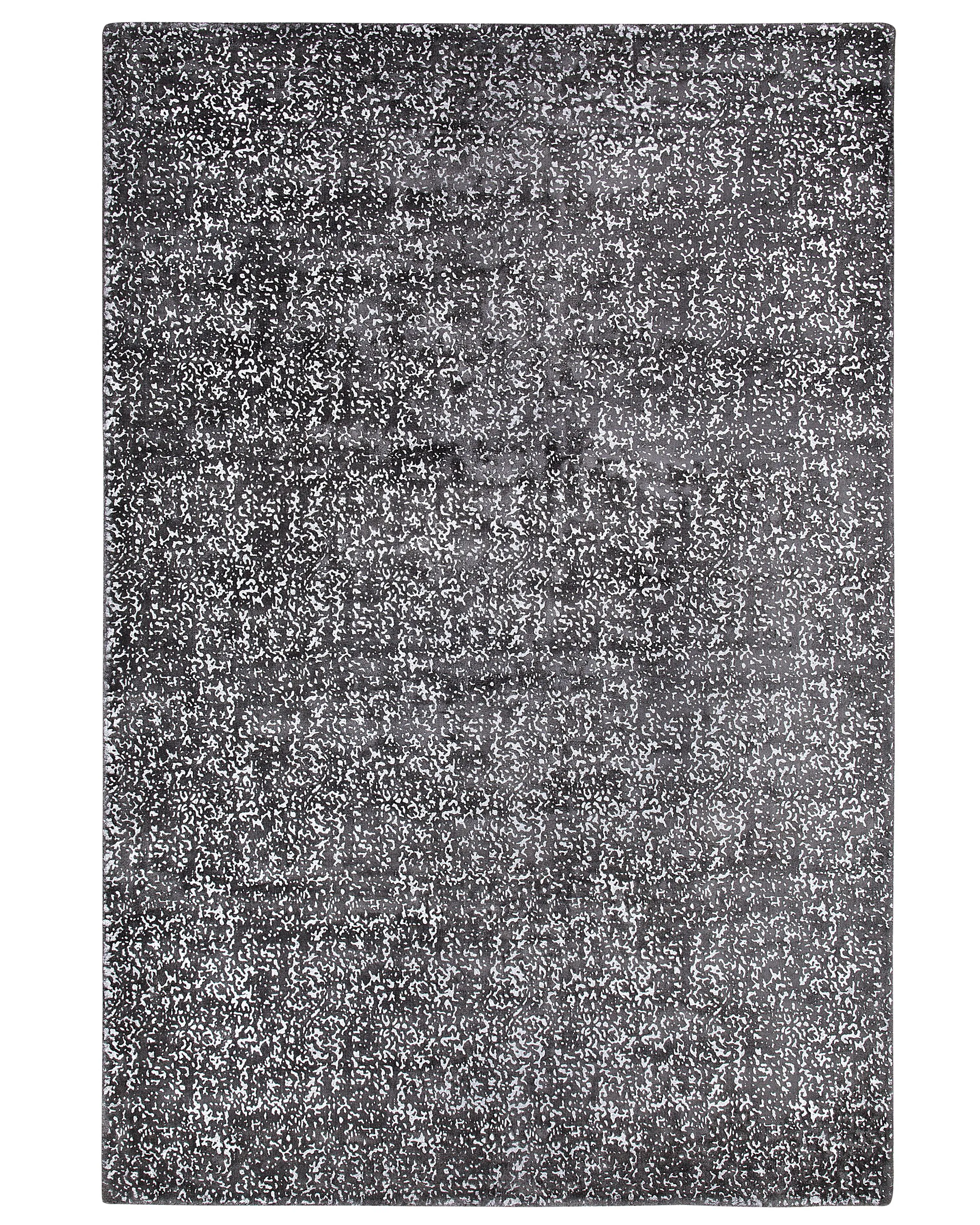 Rug ESEL Silver 140 x 200 cm Viscose