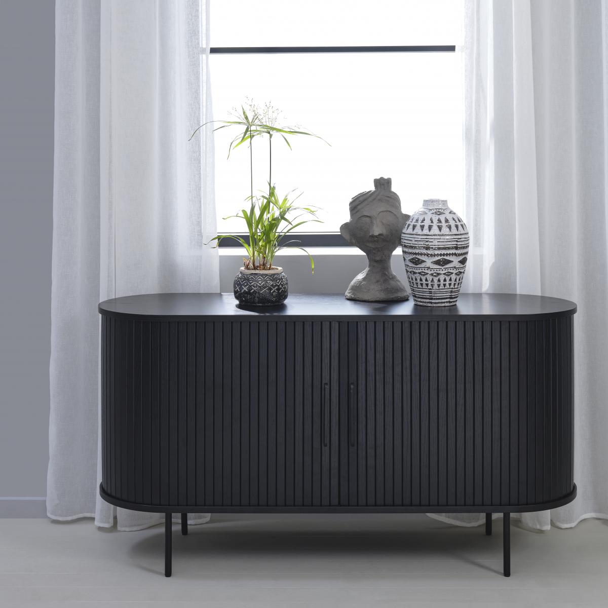 Nordic Home - Kelly dressoir 140 cm - zwart