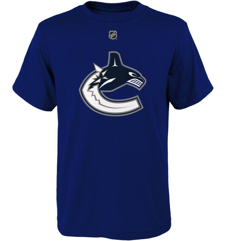 Vancouver Canucks Elias Pettersson Name & Number T-Shirt, Youth