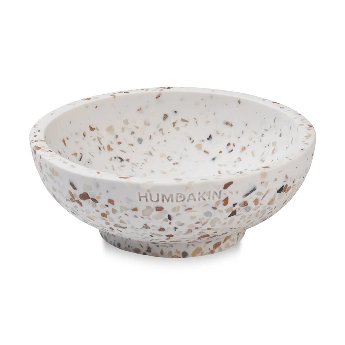 Humdakin - Firenze Terrazzo Schale, Ø 13 x 5 cm, rot / beige