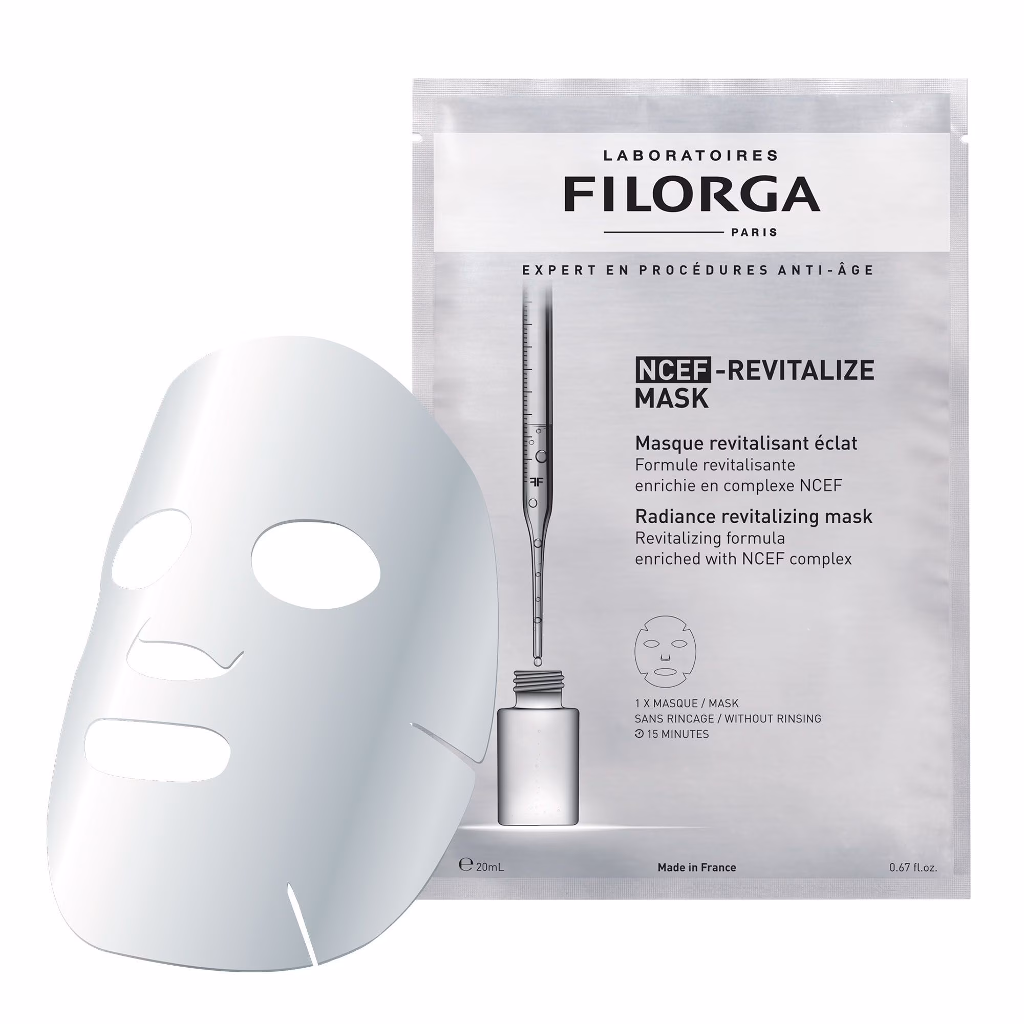 NCEF-REVITALIZEMasque revitalisant éclat enrichie en complexe ncef