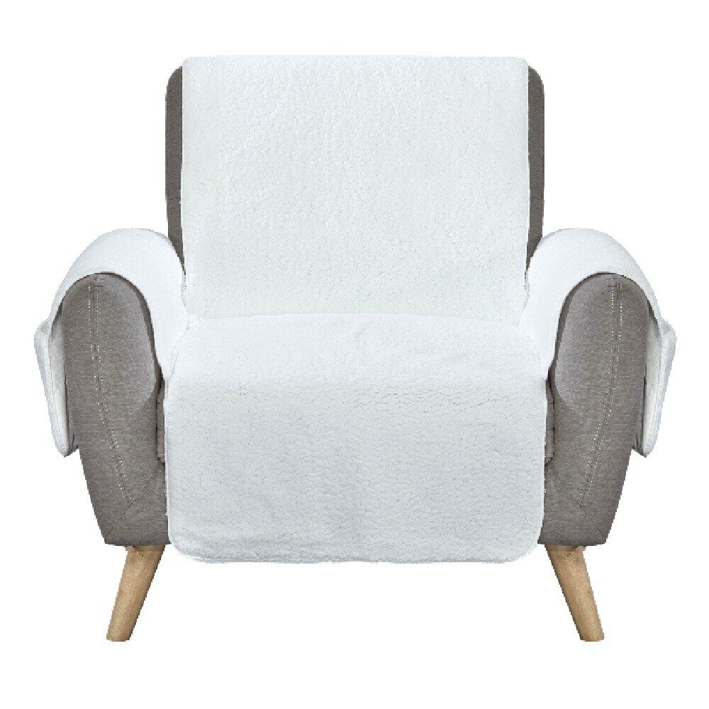 Protège fauteuil polaire