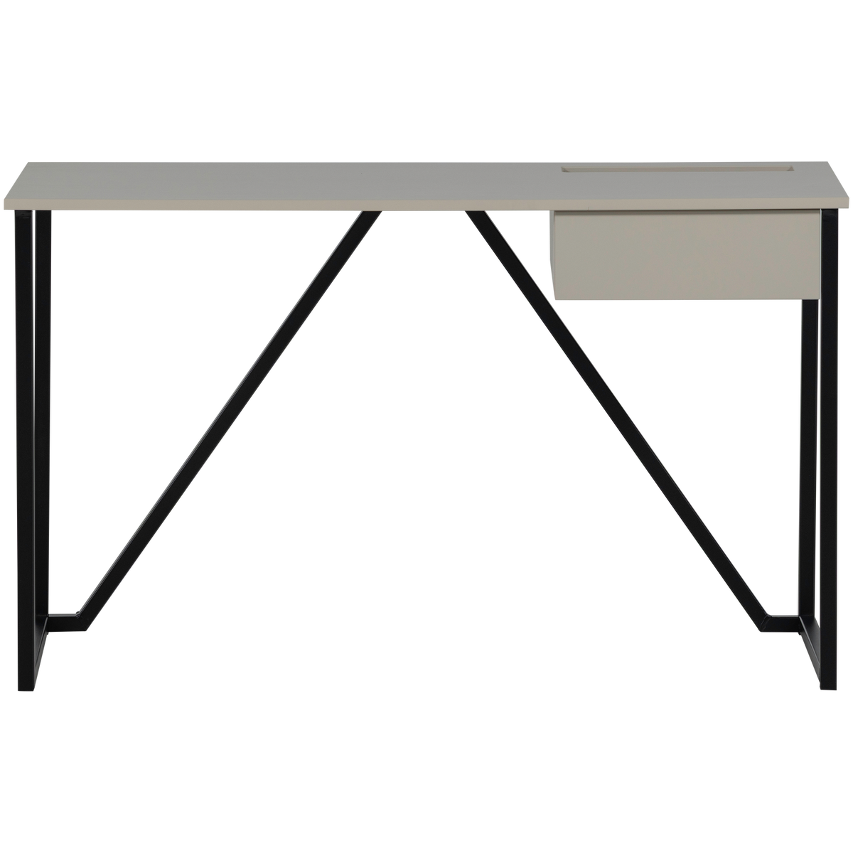 WOOOD bureau New Julius - Grenen - Dust - 75x126x53