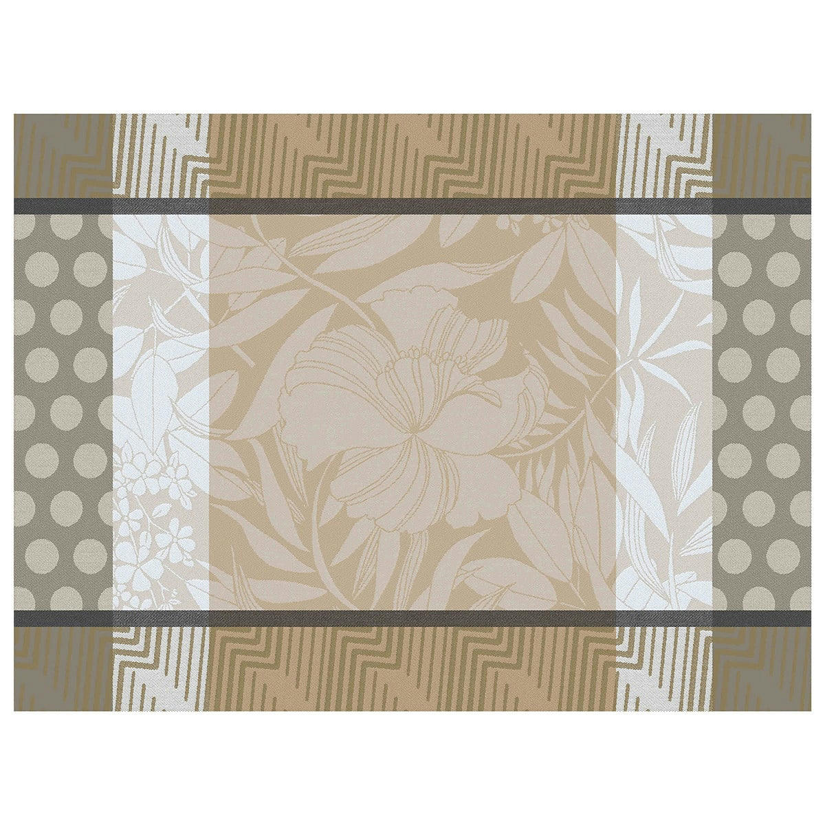 NATURE URBAINE - Set de table en coton chene 50 x 36