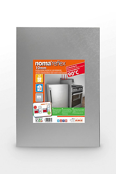 Panneau d'isolation pour radiateur Diall 80 x 60 cm ép.10 mm