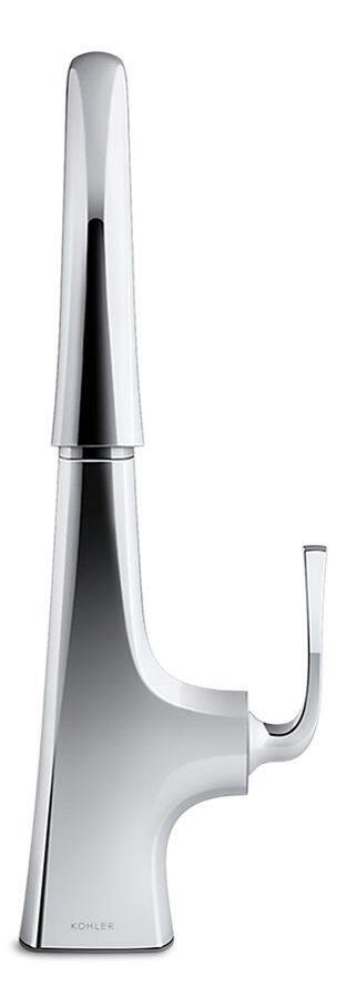 Kohler Graze® Bar Sink Faucet with Swing Spout, Polished Chrome