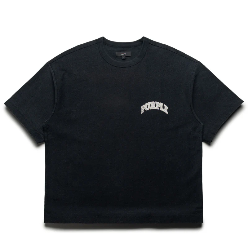 Purple Brand Slab Tee - Black