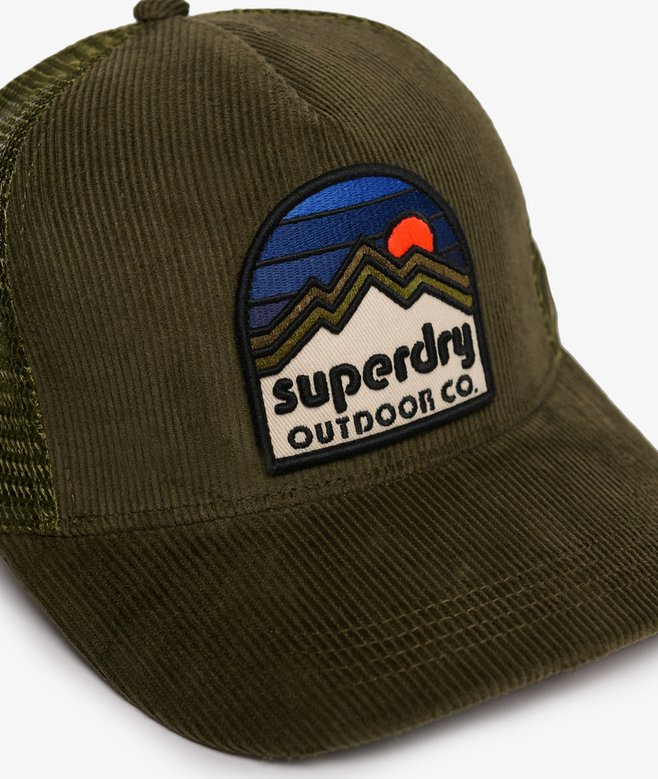 Mesh Cord Trucker Cap