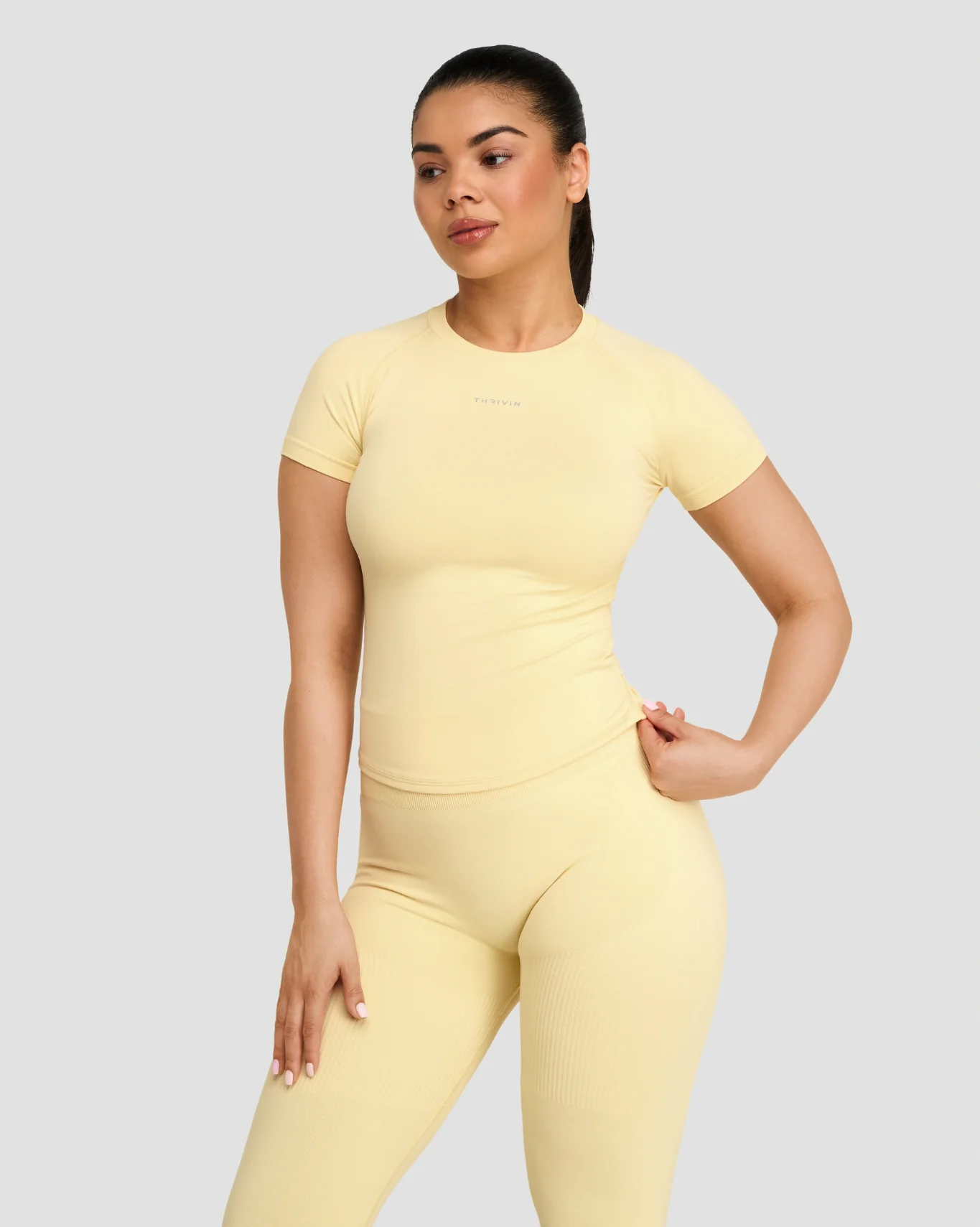 Elevate™ Compression T-shirt | Golden Butter