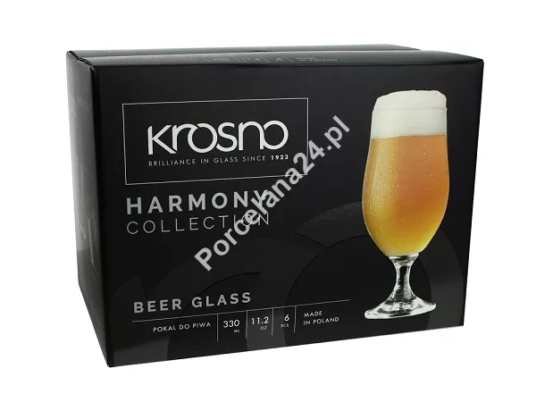 Kpl. pokali do piwa 330 ml (6 szt.) Krosno - Harmony 0594-0330