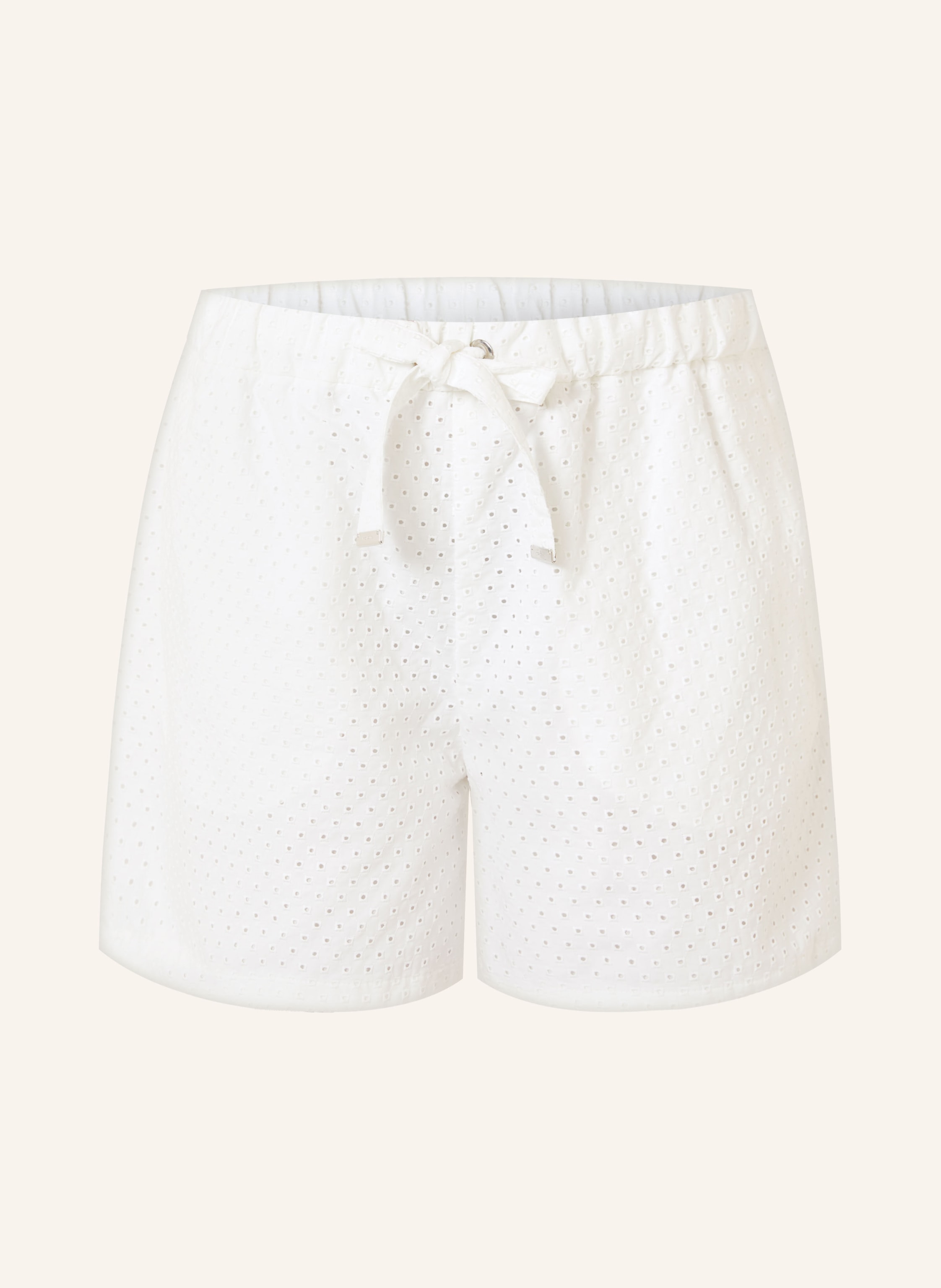 MONCLER Shorts aus Lochspitze