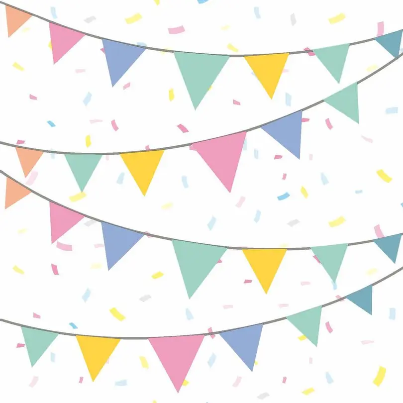 Serviette 20er-Set Flags