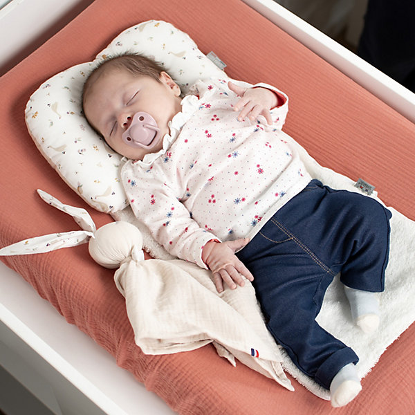 Housse de matelas à langer   éponge bambou Jeanne