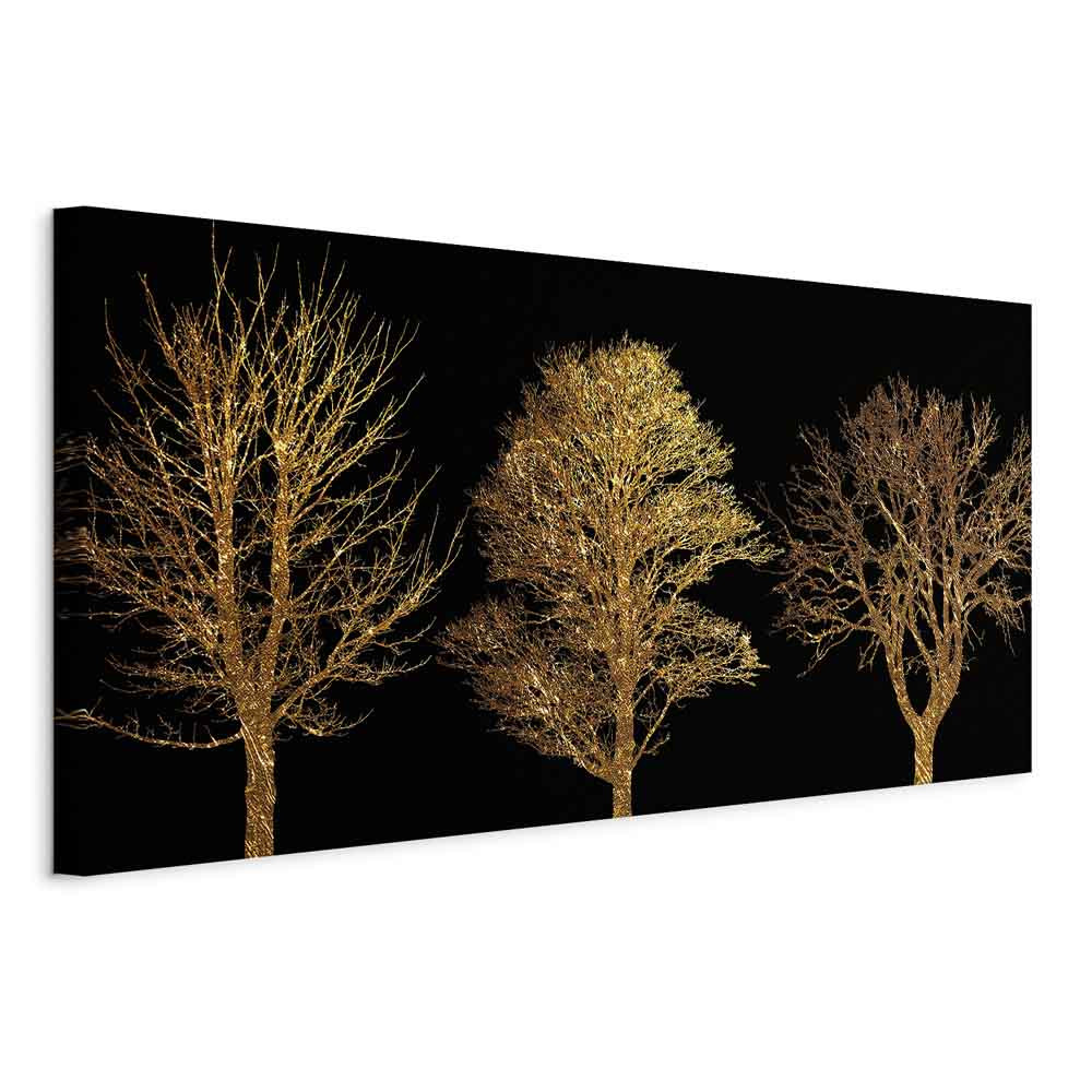 Obraz Złoty las 120 x 60 cm
