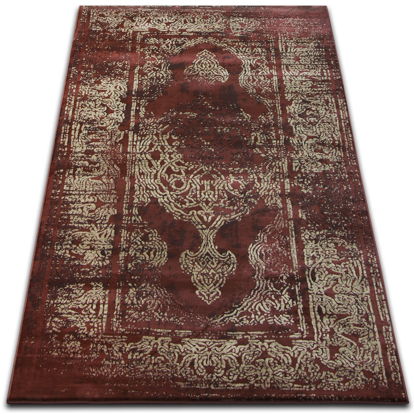 Dywan DROP JASMINE 456 Rust/D.beige 133x190 cm