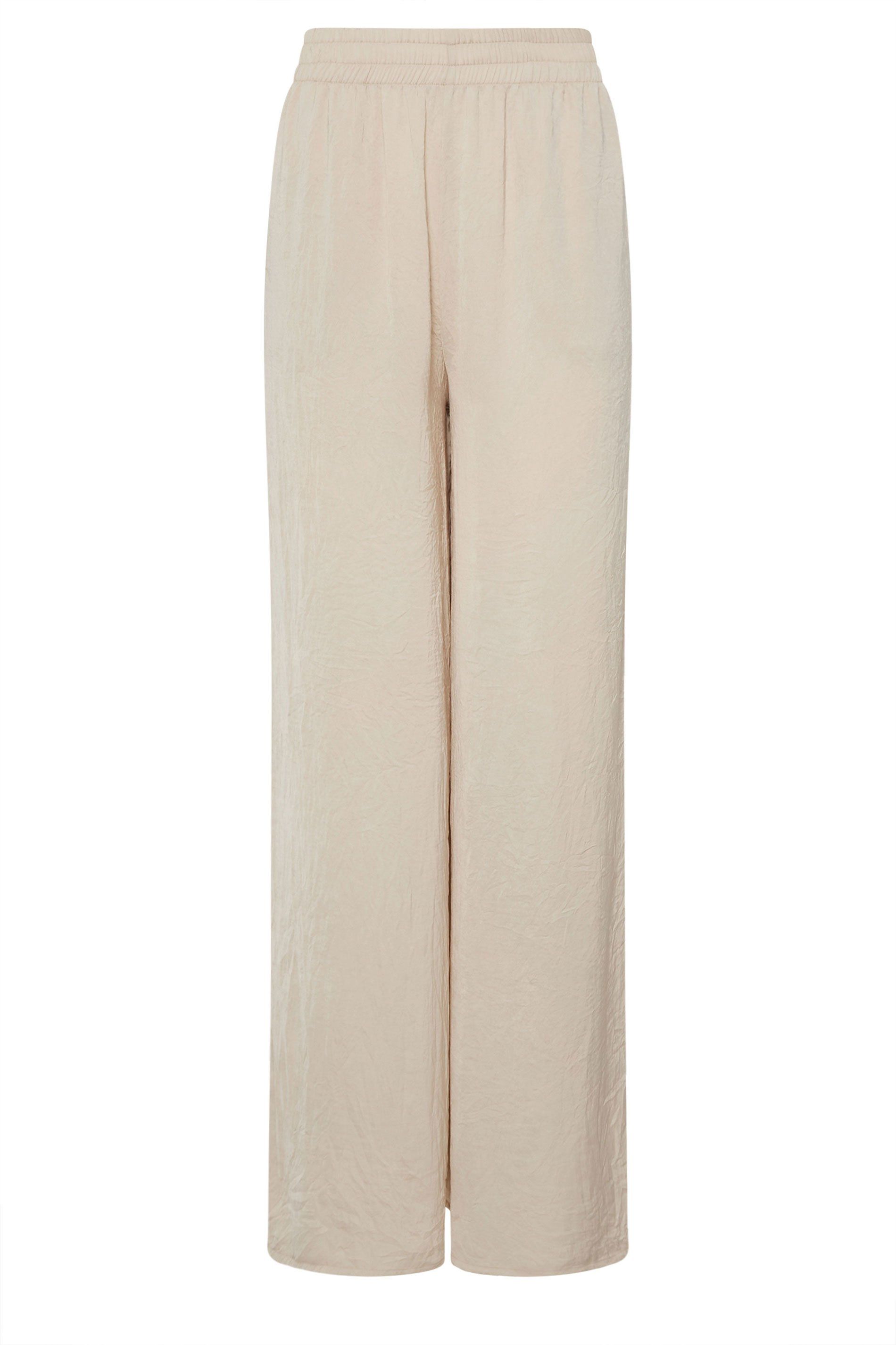 Long Tall Sally Tall Satin Wide Leg Trousers