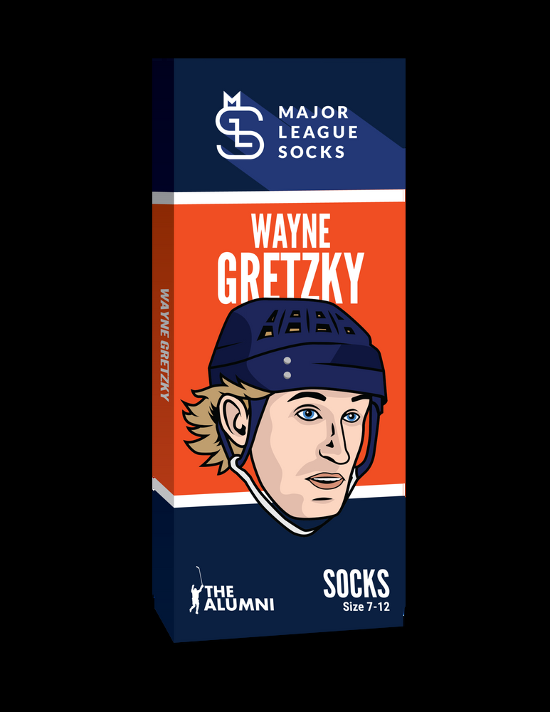 Major League Socks NHL Edmonton Oilers Wayne Gretzky 
