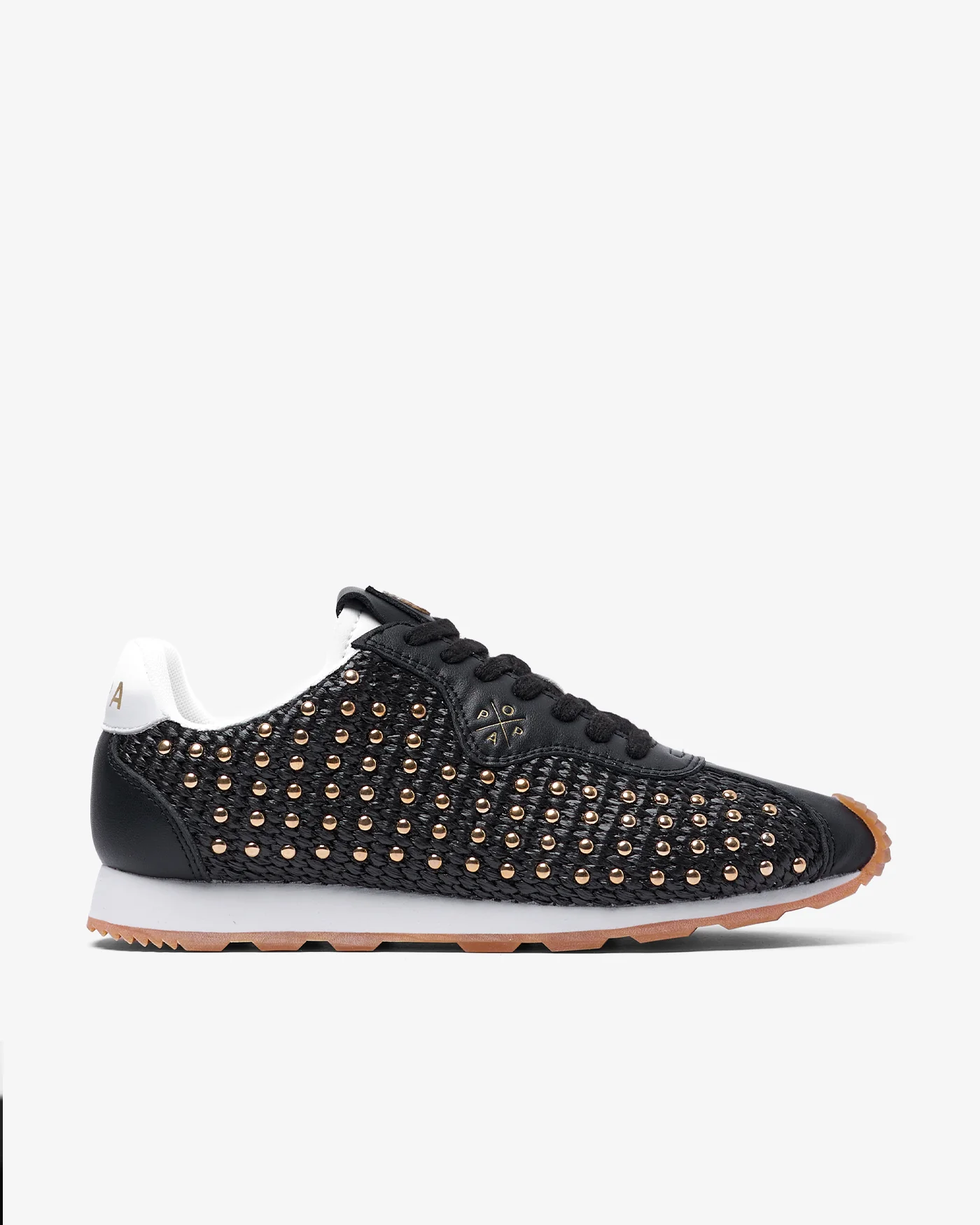Zapatilla Kira Tachas Negro