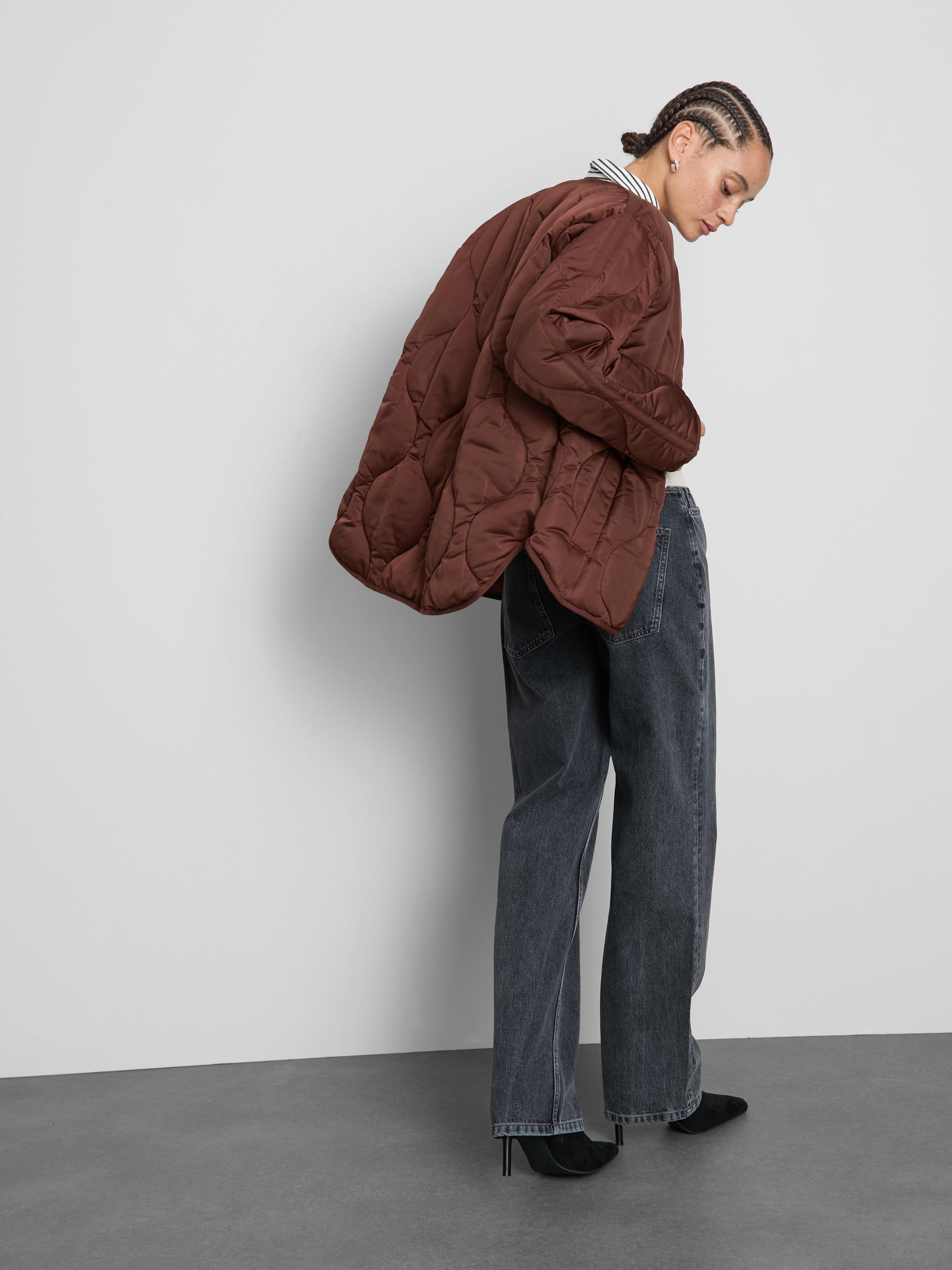 Paula Echevarría Satin Quilted Jacket