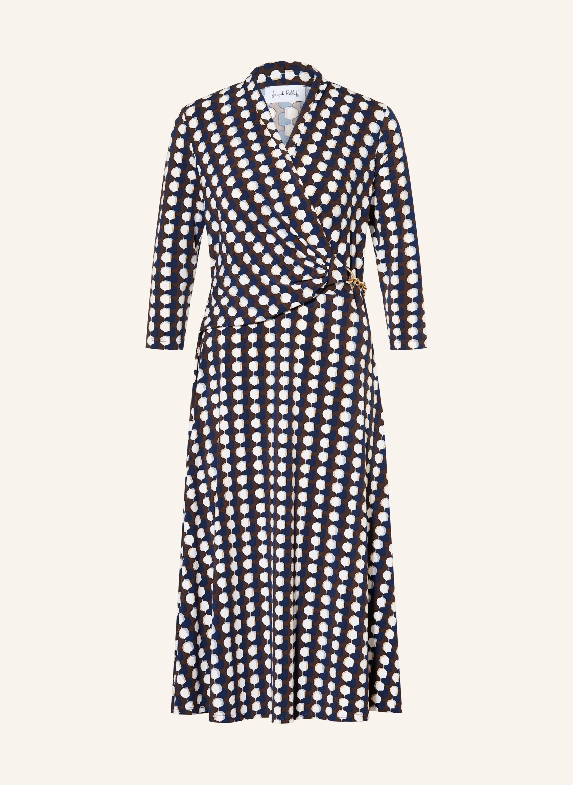Joseph Ribkoff Jerseykleid in Wickeloptik mit 3/4-Arm