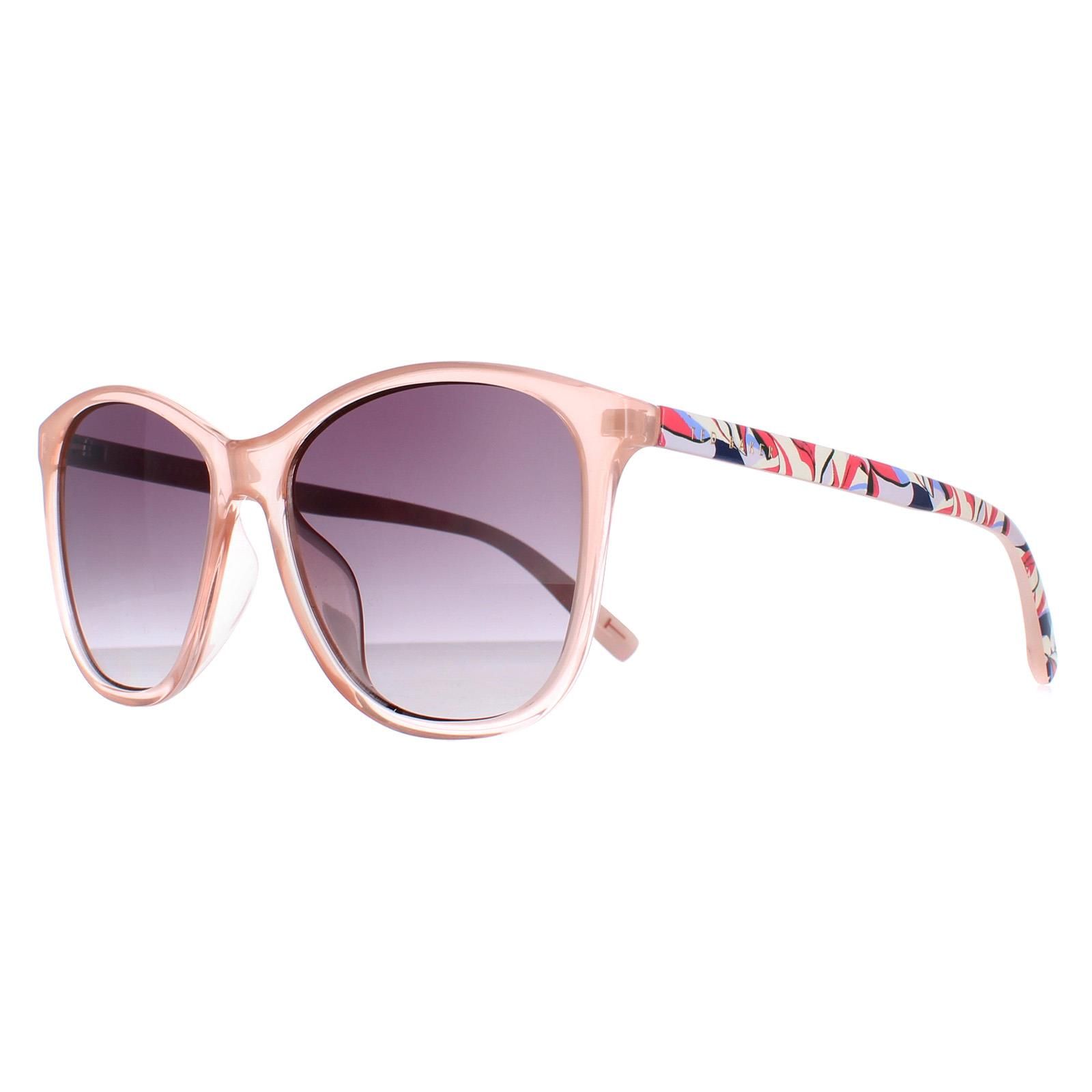 Ted Baker Round Transparent Pink Grey Gradient TB1646 Delfi