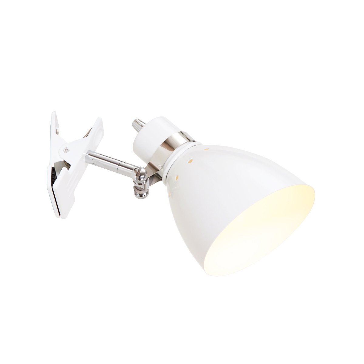 Steinhauer spot klemspot - 1 lichts - 23x 23 cm - wit
