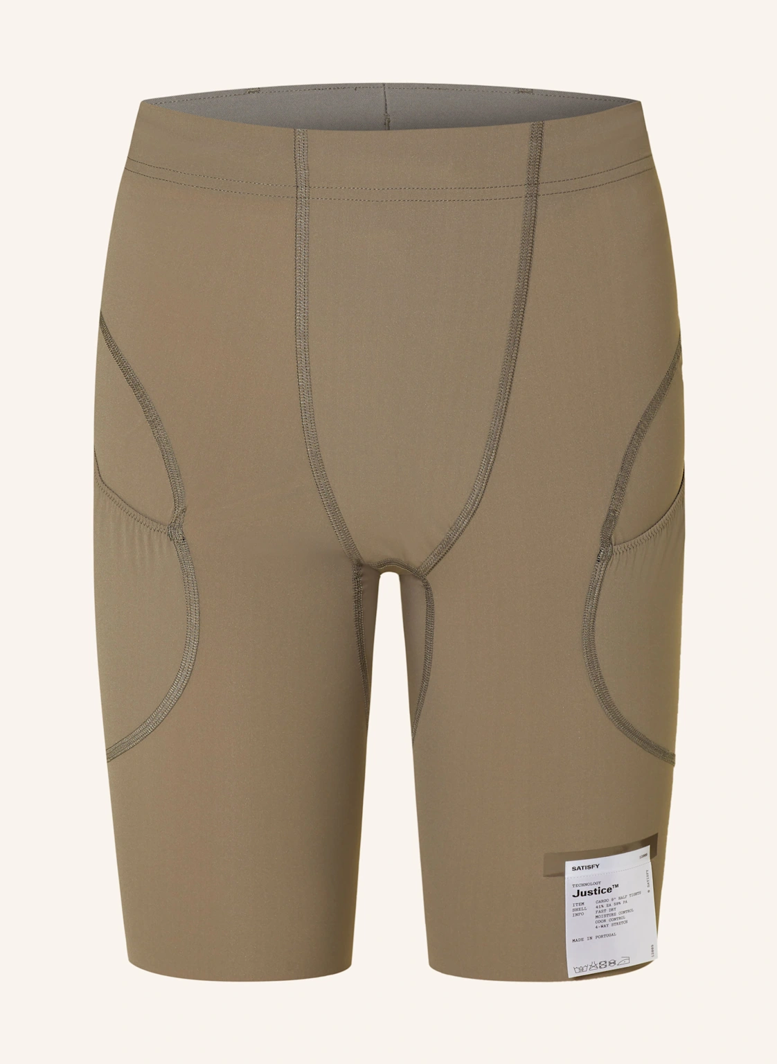 SATISFY Laufshorts JUSTICE CARGO HALF TIGHTS