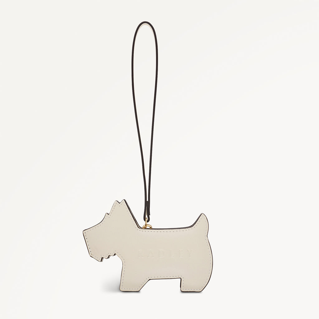 RADLEY DOG LEATHER ZIPTOP PURSE CHARM - OKF10901