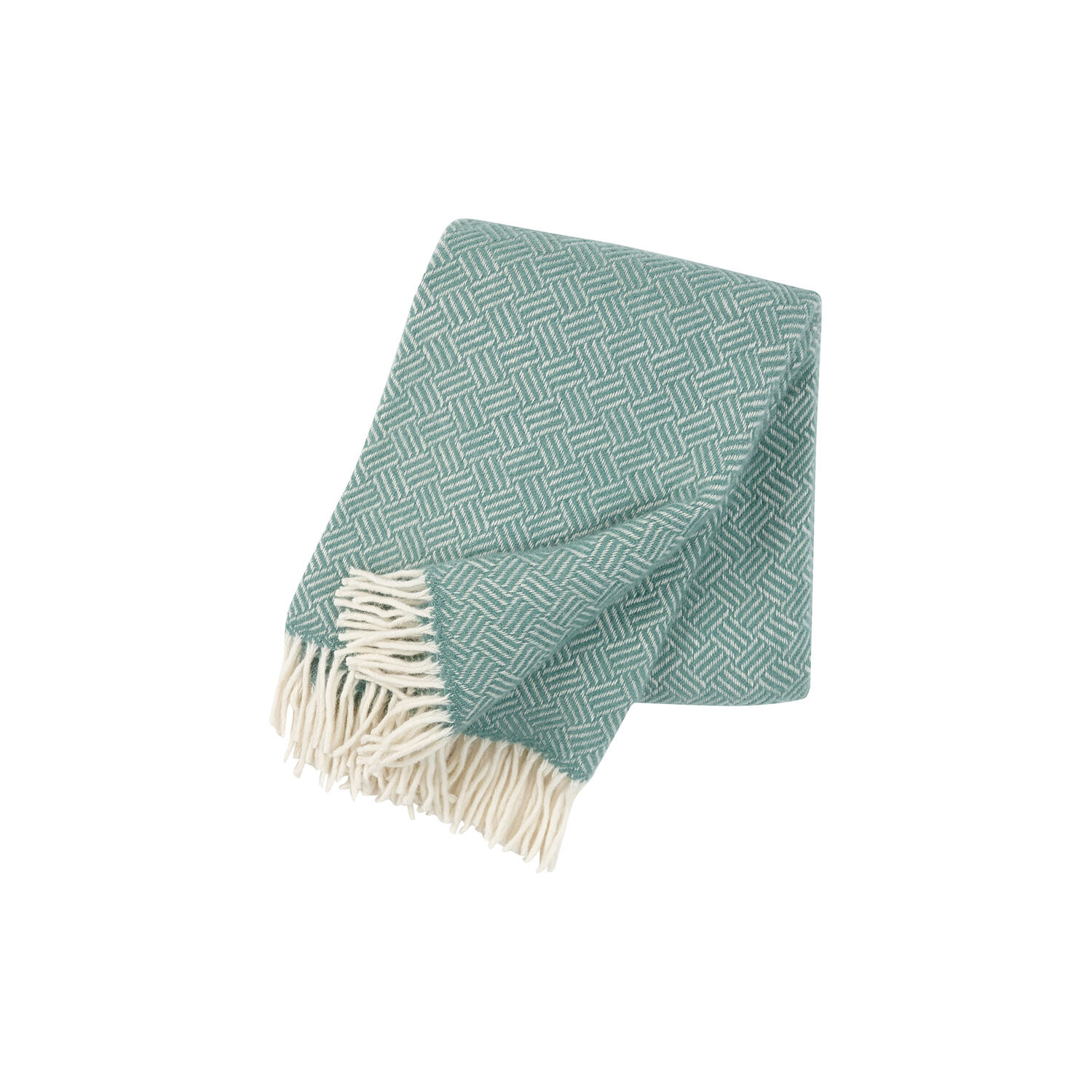 Samba uld plaid, mint