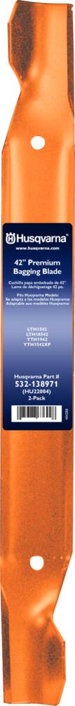 Husqvarna Lawn Tractor RePlacement  Blade Kit, 42-in for CT#: 060-1816