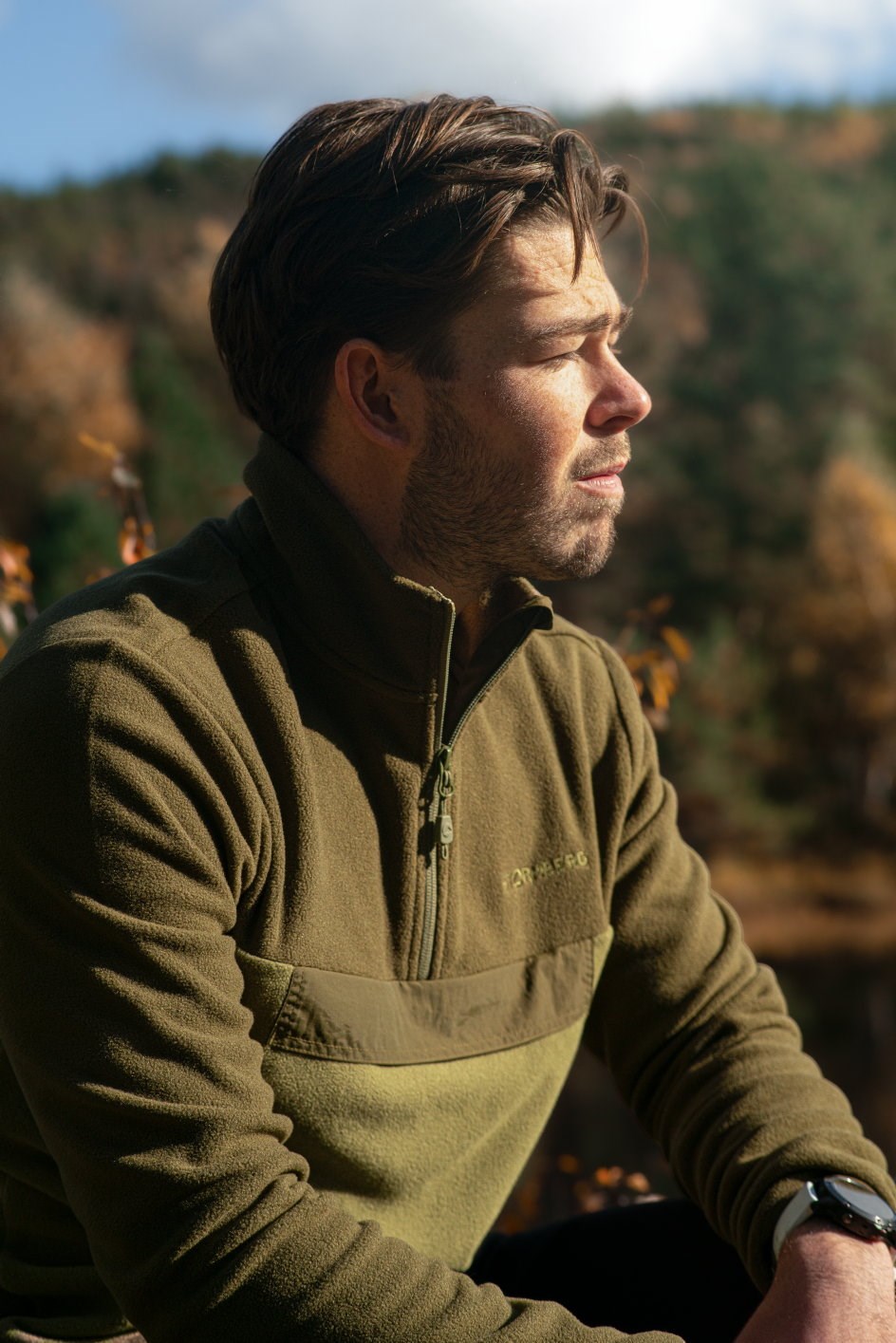 Lyngør Half Zip fleecegenser