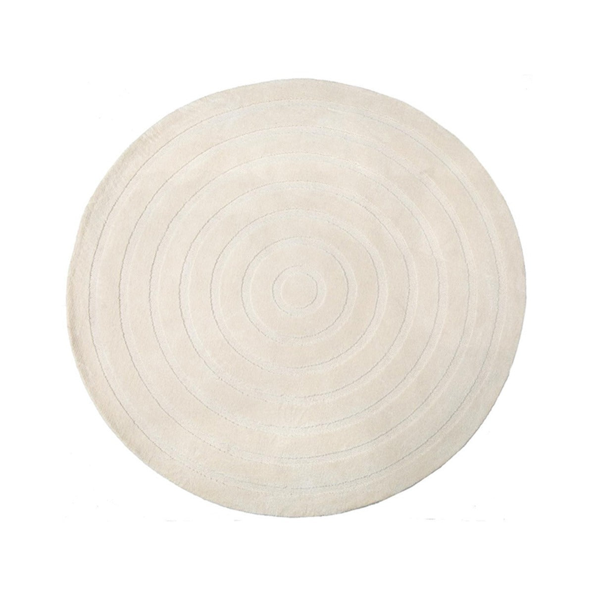 LABEL51 Vloerkleed Agra - Ivoor Polyester - 150x150x2cm