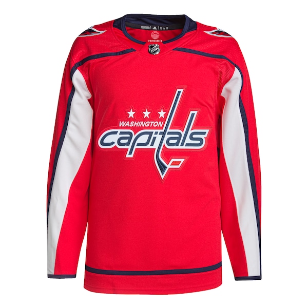 Washington Capitals adidas Home Primegreen Authentic Jersey - Red