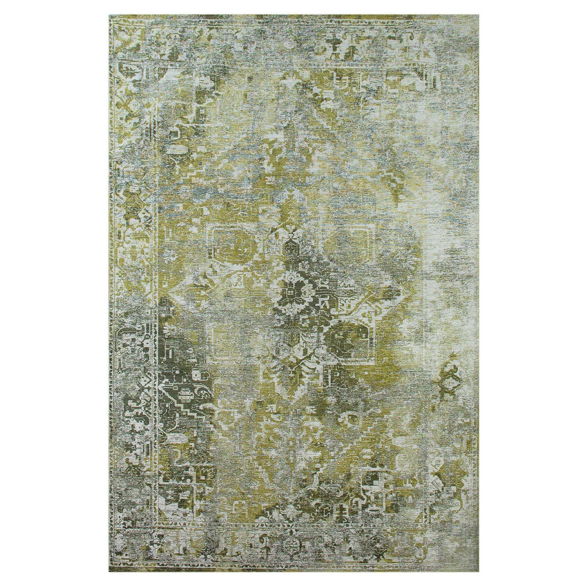 Lola&Moi vloerkleed Olive - groen - 140x200cm