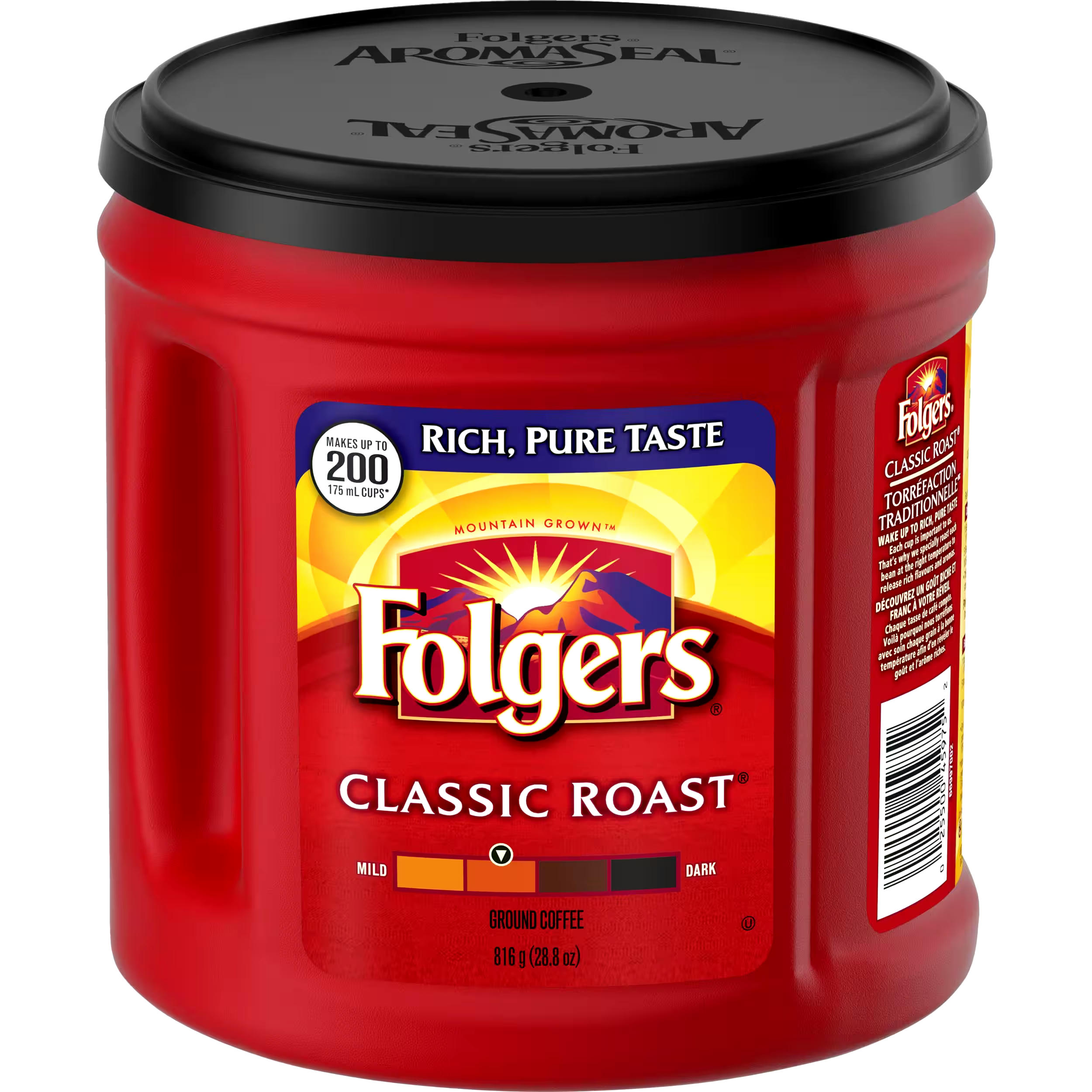 Folgers Classic Roast Ground Coffee, 816-g