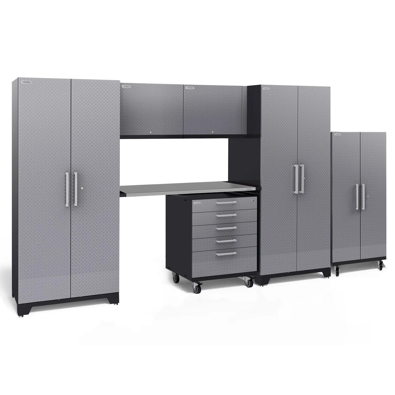 NewAge Products Performance Plus 2.0 Diamond Plate 7 Piece Set