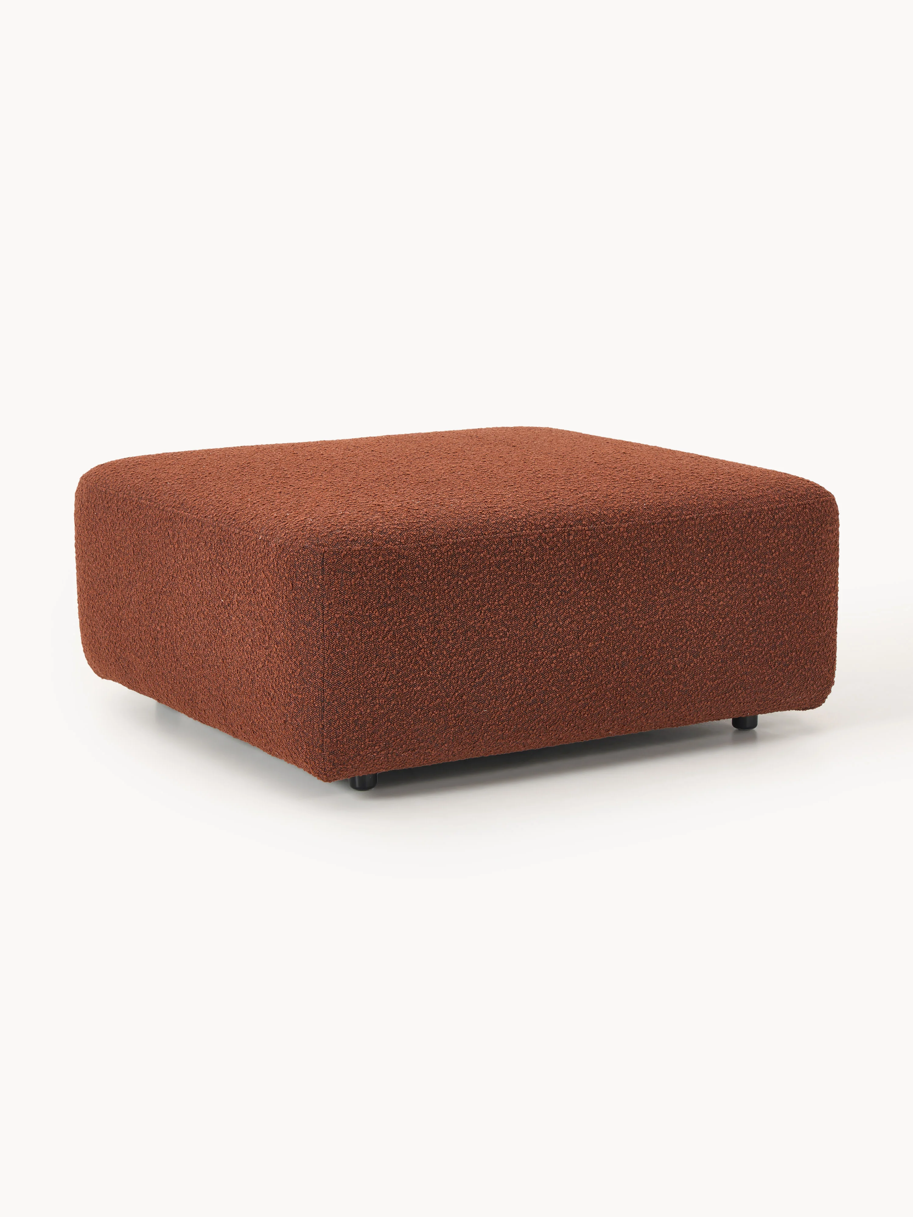 Bouclé-Sofa-Hocker Anton