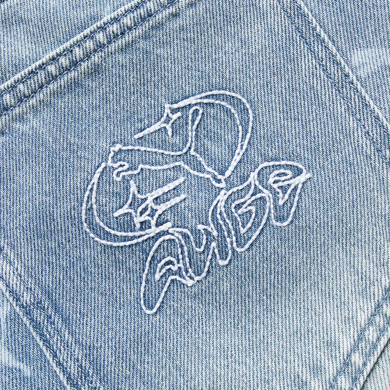 A$AP Rocky x Puma Laser Monogram Denim - Faded Denim/AOP