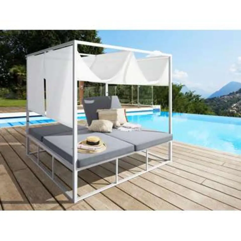 PALLANZA - Zonne-eiland - Wit - Aluminium