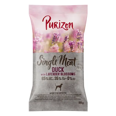 Purizon Single Meat Adult Dog – Grain-Free Duck with Lavender Blossoms