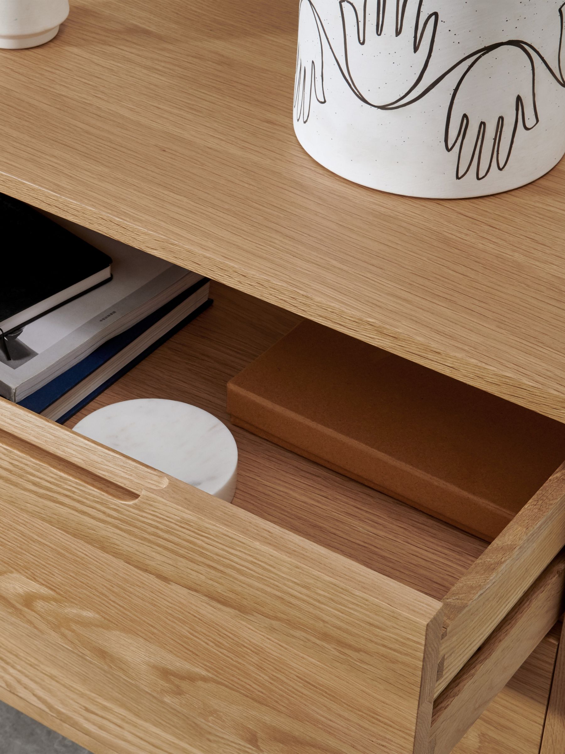 Jenson Compact Sideboard in Oak
