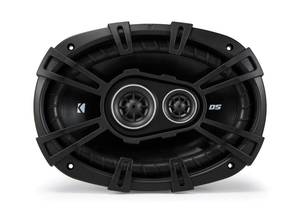 Kicker DSC69304 DS 360W 3-Way Car Speakers, 6-in x 9-in
