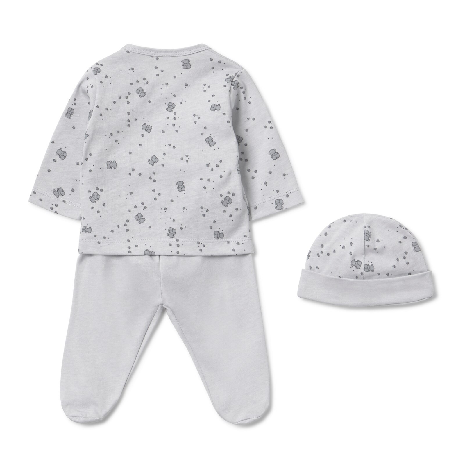 Set de bebé para primera puesta Tender gris